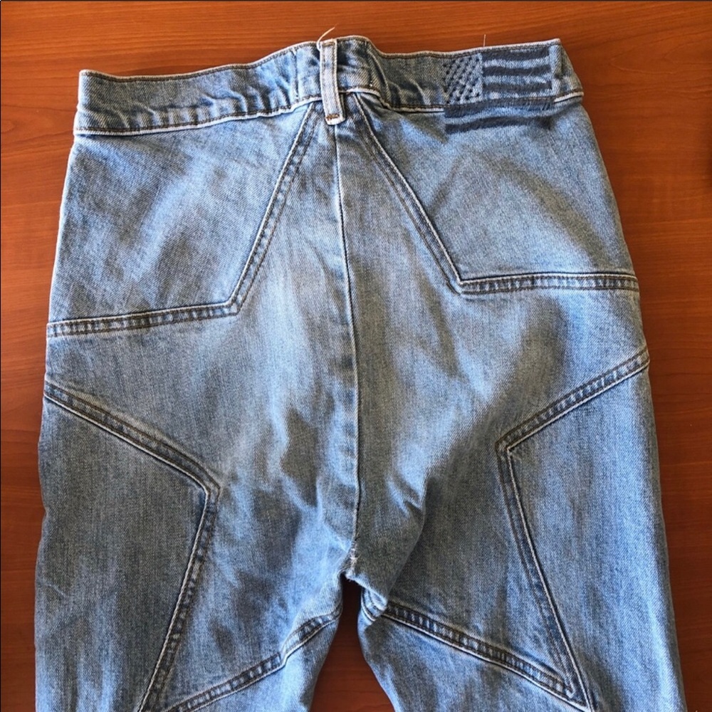 Revive denim star flares size 27